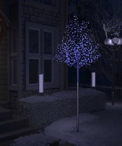Božićno drvce sa 600 LED žarulja plavo svjetlo 300 cm