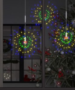 Božićno svjetlo s izgledom vatrometa 20 cm raznobojno 140 LED