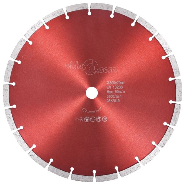 Dijamantni disk za rezanje čelični 300 mm
