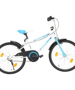 Dječji bicikl 20 inča plavo-bijeli