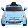 Dječji električni automobil Fiat 500 plavi