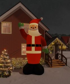 Djed Mraz na napuhavanje s LED svjetlima 620 cm
