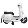 Električni motocikl igračka Vespa GTS300 bijela
