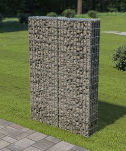 Gabionski zid s poklopcima od pocinčanog čelika 100 x 20 x 150 cm
