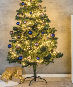 HI božićno drvce s metalnim postoljem zeleno 180 cm