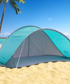 HI prigodni šator za plažu plavi