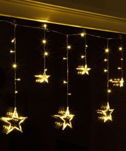 HI svjetlosna zavjesa sa zvijezdama Fairy sa 63 LED svjetla