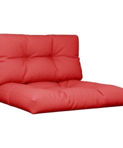 Jastuci za palete 2 kom crveni od tkanine