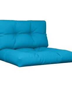 Jastuci za sofu od paleta 2 kom plavi