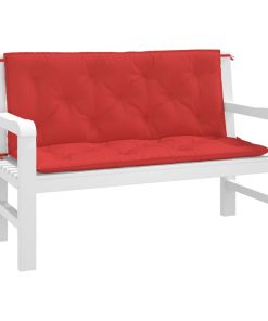 Jastuk za ljuljačku crveni 120 cm od tkanine