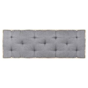 Jastuk za sofu od paleta antracit 120 x 40 x 7 cm