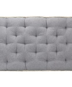Jastuk za sofu od paleta antracit 120 x 80 x 10 cm