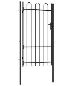 Jednostruka vrata za ogradu s lučnim vrhom 1x1