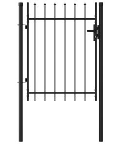Jednostruka vrata za ogradu sa šiljcima na vrhu 1 x 1