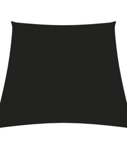 Jedro protiv sunca od tkanine Oxford trapezno 3/5 x 4 m crno