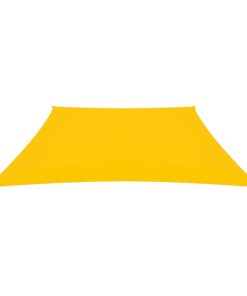 Jedro protiv sunca od tkanine Oxford trapezno 3/5 x 4 m žuto