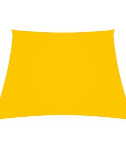Jedro protiv sunca od tkanine Oxford trapezno 3/5 x 4 m žuto