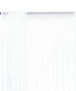 Končane Zavjese 2 kom 140x250 cm Bijele