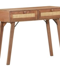 Konzolni stol 100 x 35 x 76 cm od masivnog drva manga