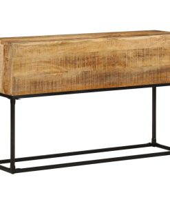 Konzolni stol 120 x 30 x 75 cm od grubog drva manga
