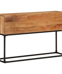 Konzolni stol 120 x 30 x 75 cm od masivnog bagremovog drva