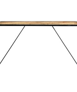 Konzolni stol 140 x 35 x 76 cm od grubog masivnog drva manga