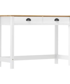 Konzolni stol Hill s 2 ladice 110x45x74 cm od masivne borovine