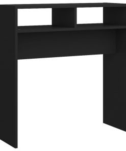 Konzolni stol crni 78 x 30 x 80 cm od iverice