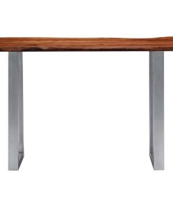 Konzolni stol od bagremovog drva i željeza 115 x 35 x 76 cm