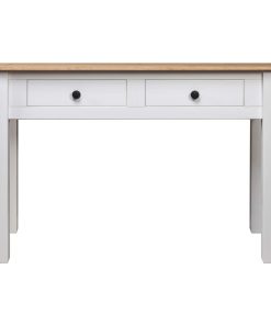 Konzolni stol od borovine bijeli 110x40x72 cm asortiman Panama