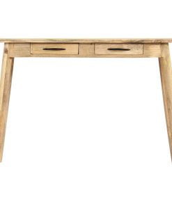 Konzolni stol od grubog masivnog drva manga 115 x 40 x 75 cm