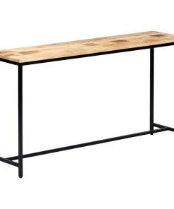 Konzolni stol od grubog masivnog drva manga 140 x 35 x 76 cm