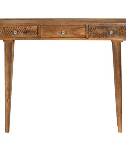Konzolni stol od masivnog drva manga 102 x 30 x 79 cm