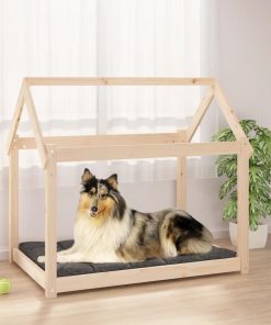 Krevet za pse 101x70x90 cm od masivne borovine