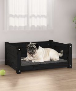 Krevet za pse crna 65
