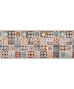 Kuhinjski tepih sa šarenim mozaikom perivi 45 x 150 cm