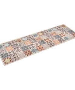 Kuhinjski tepih sa šarenim mozaikom perivi 60 x 300 cm