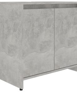 Kupaonski ormarić siva boja betona 60 x 33 x 61 cm od iverice