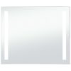Kupaonsko LED zidno ogledalo 80 x 60 cm