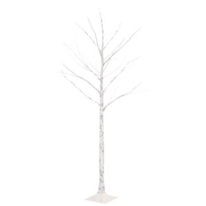 LED drvo bijele breze s 72 toplih bijelih LED žarulja 150 cm