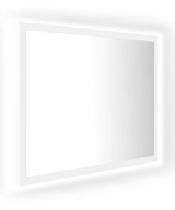 LED kupaonsko ogledalo bijelo 60 x 8