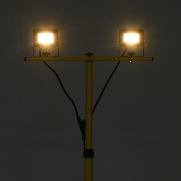LED reflektor sa stativom 2 x 10 W topli bijeli