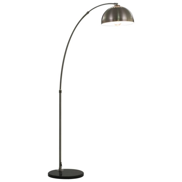 Lučna svjetiljka 60 W srebrna E27 170 cm