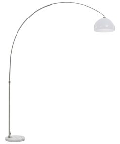 Lučna svjetiljka 60 W srebrna E27 200 cm