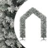Luk od božićnih drvca sa snijegom 270 cm