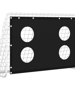 Mreža za treniranje nogometnih golova čelična 184 x 61 x 122 cm
