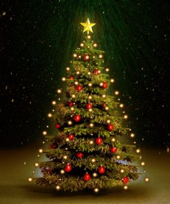 Mrežasta rasvjeta za božićno drvce sa 180 LED žarulja 180 cm