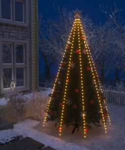 Mrežasta svjetla za božićno drvce s 400 LED žarulja 400 cm