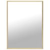 Ogledalo zlatno 80 x 60 cm