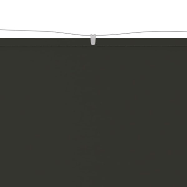 Okomita tenda antracit 100 x 1000 cm od tkanine Oxford